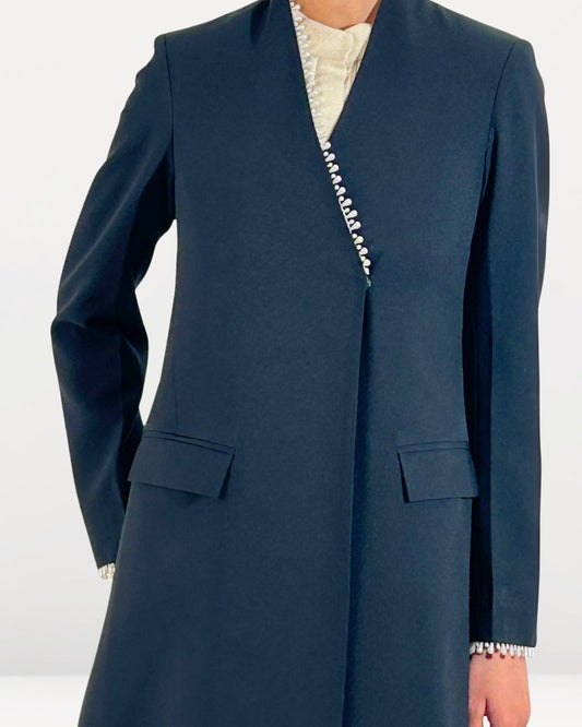 Pearl sides  blazer