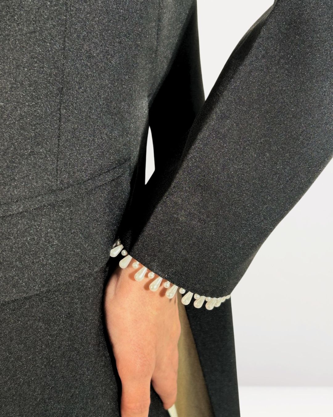 Pearl sides blazer