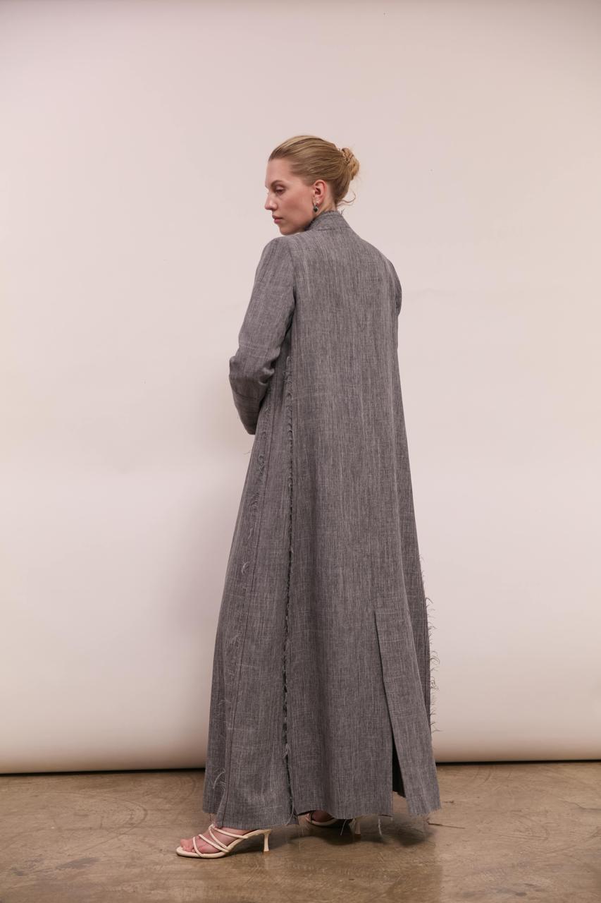 Fringed Lightweight Statement Blazer : Back view