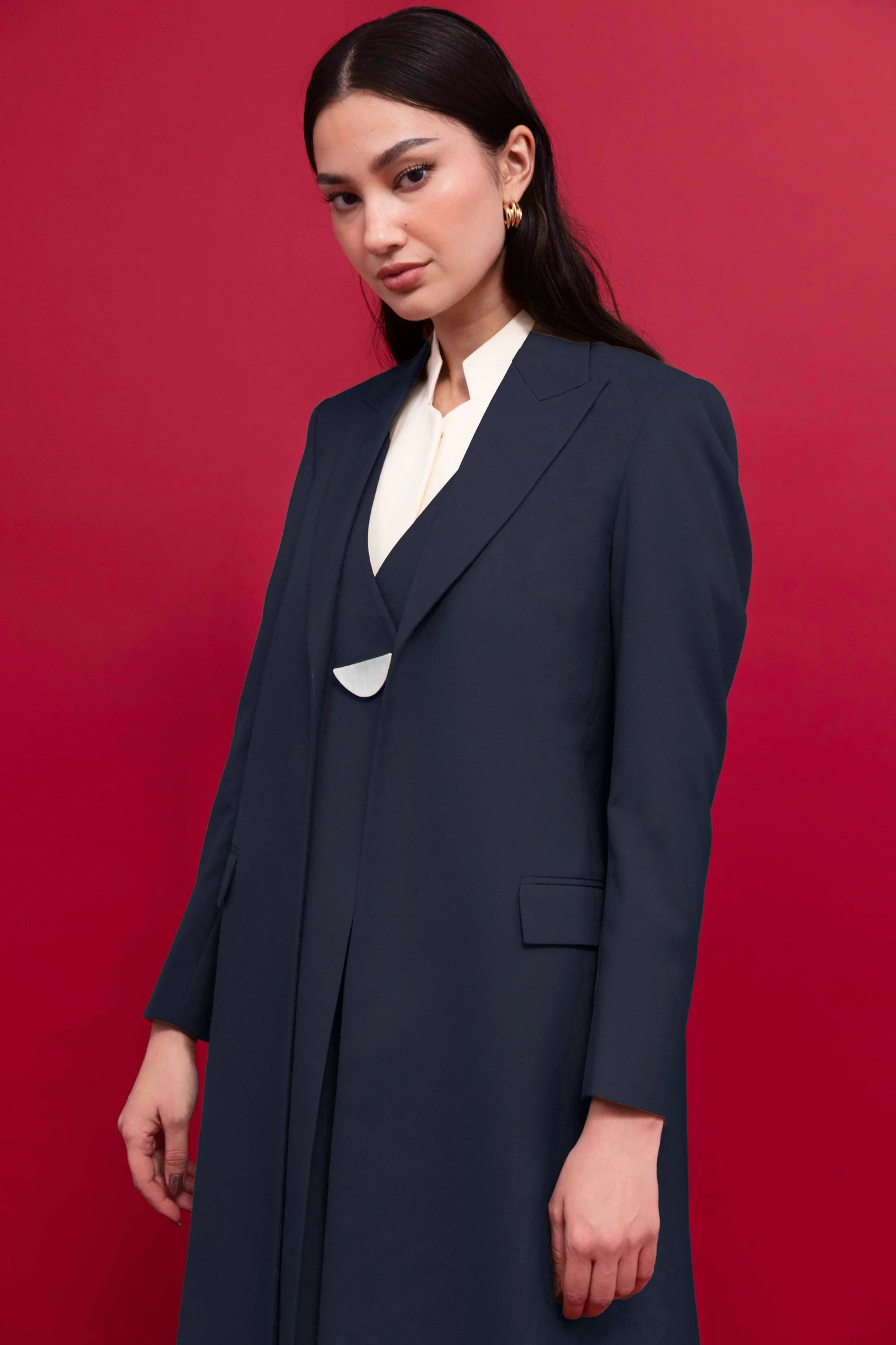 Women's Blazer Dress Combo : Front view