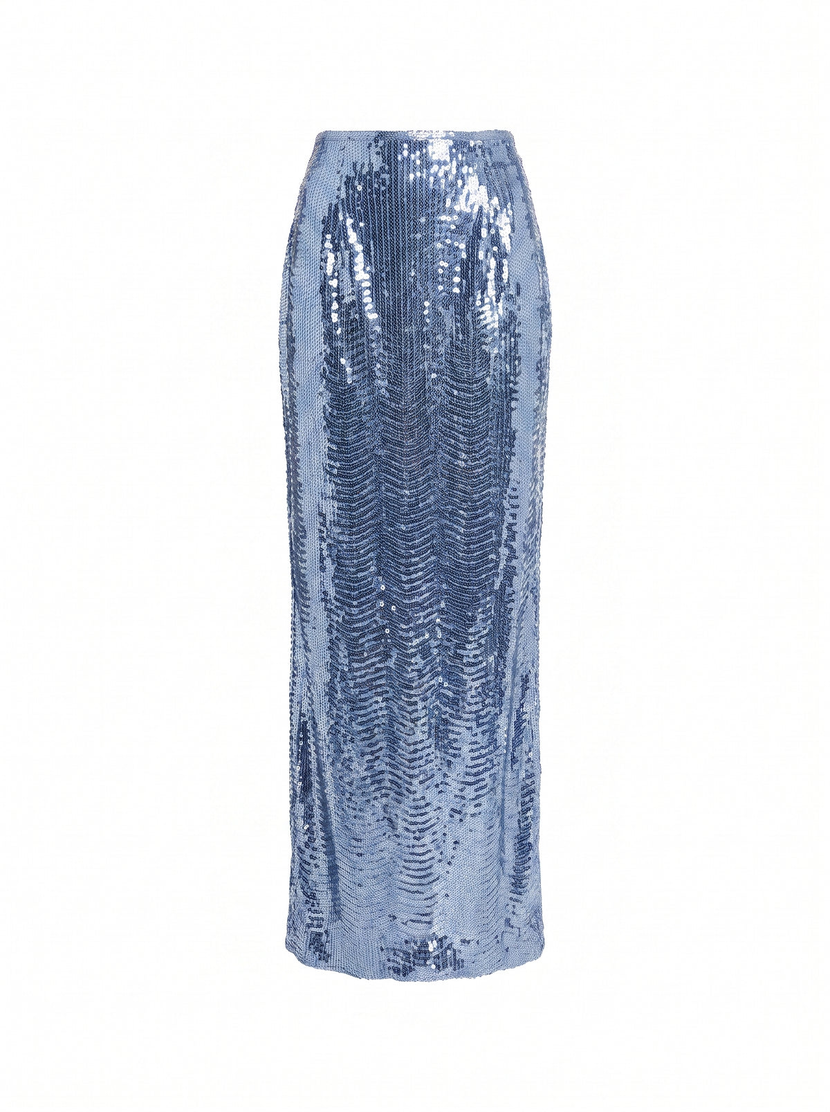 SEQUINS MAXI PENCIL SKIRT