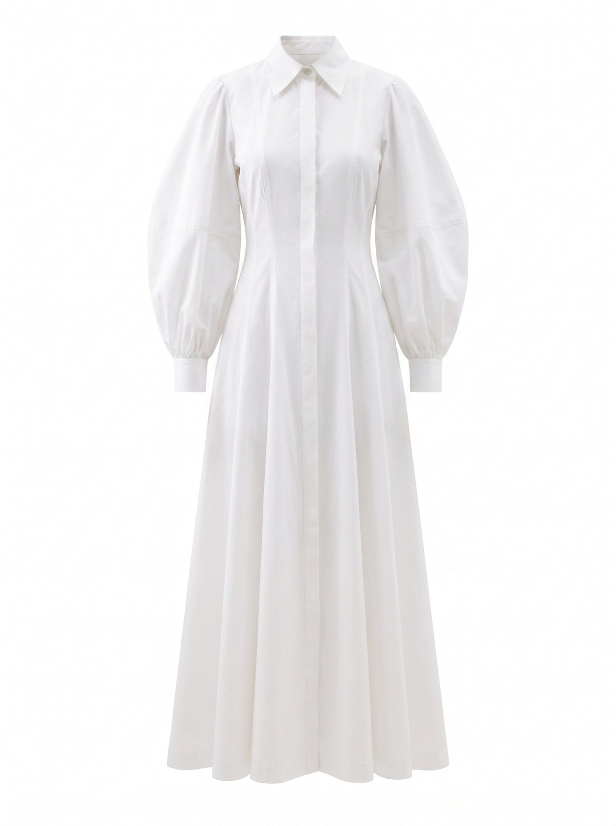 Maxi shirt dress