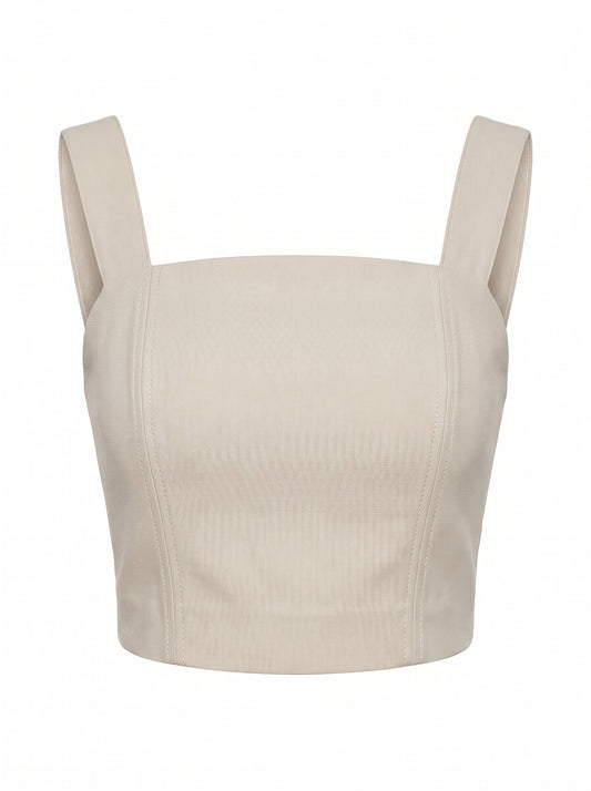 The Crop Structured top
