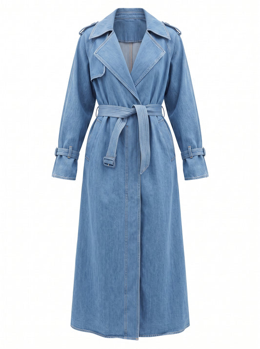Denim Trench coat