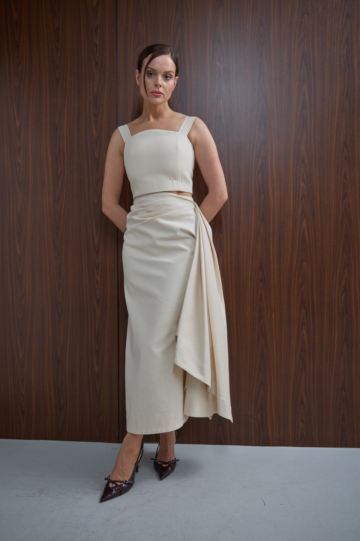 Draped Skirt
