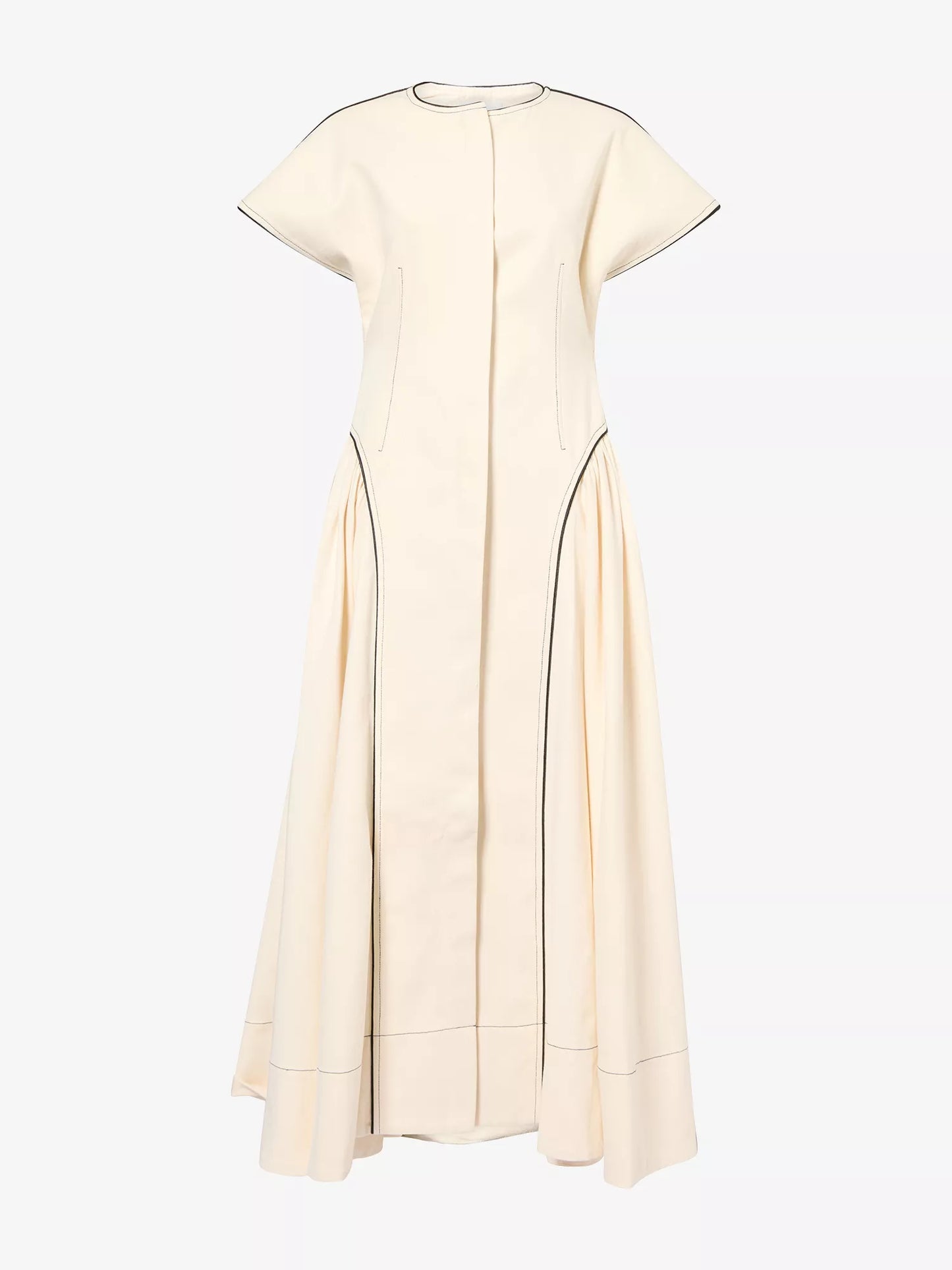 CREAM DENIM OPEN BACK