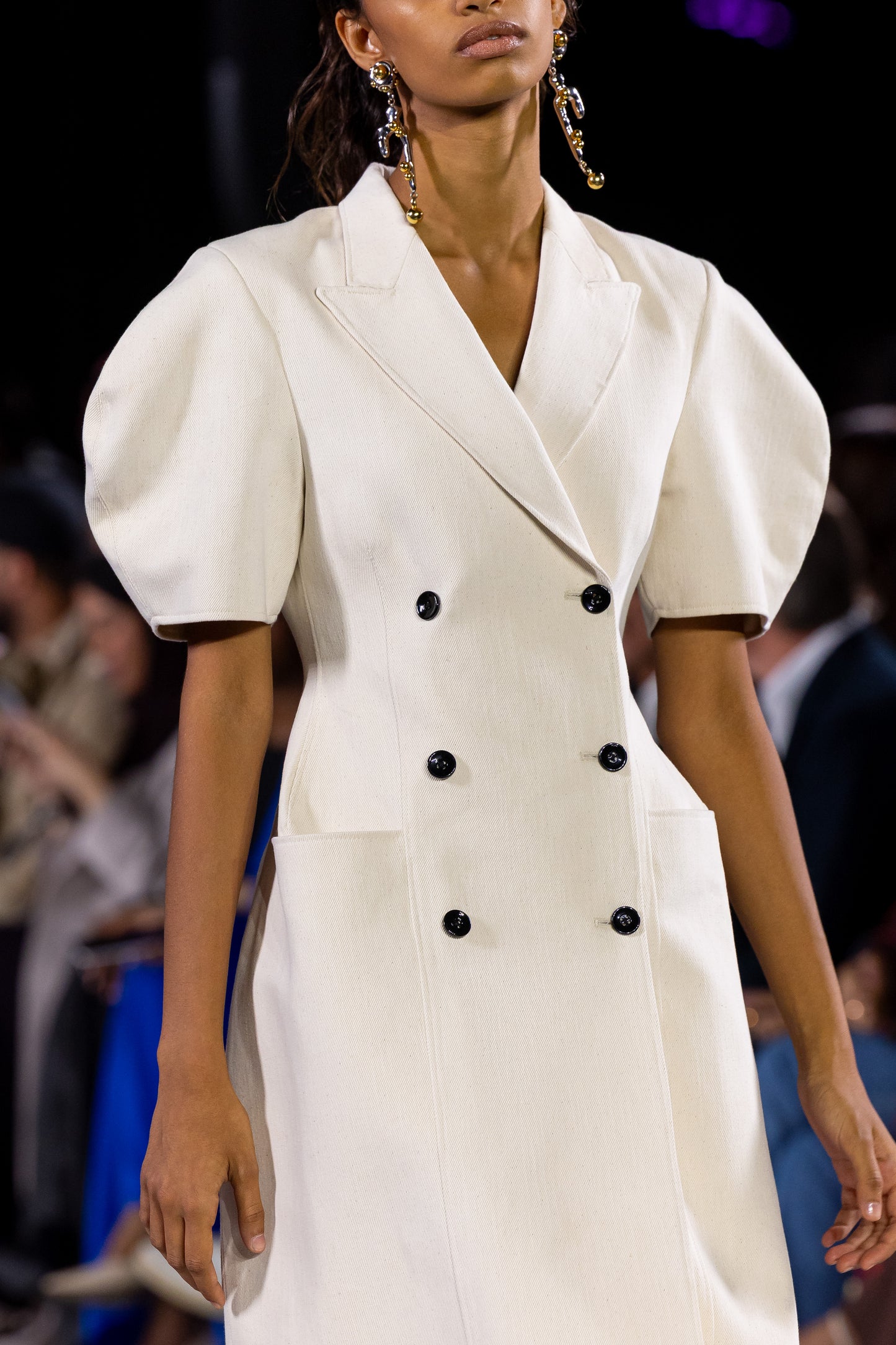 DOUBLE BREASTED HOURGLASS DRESS