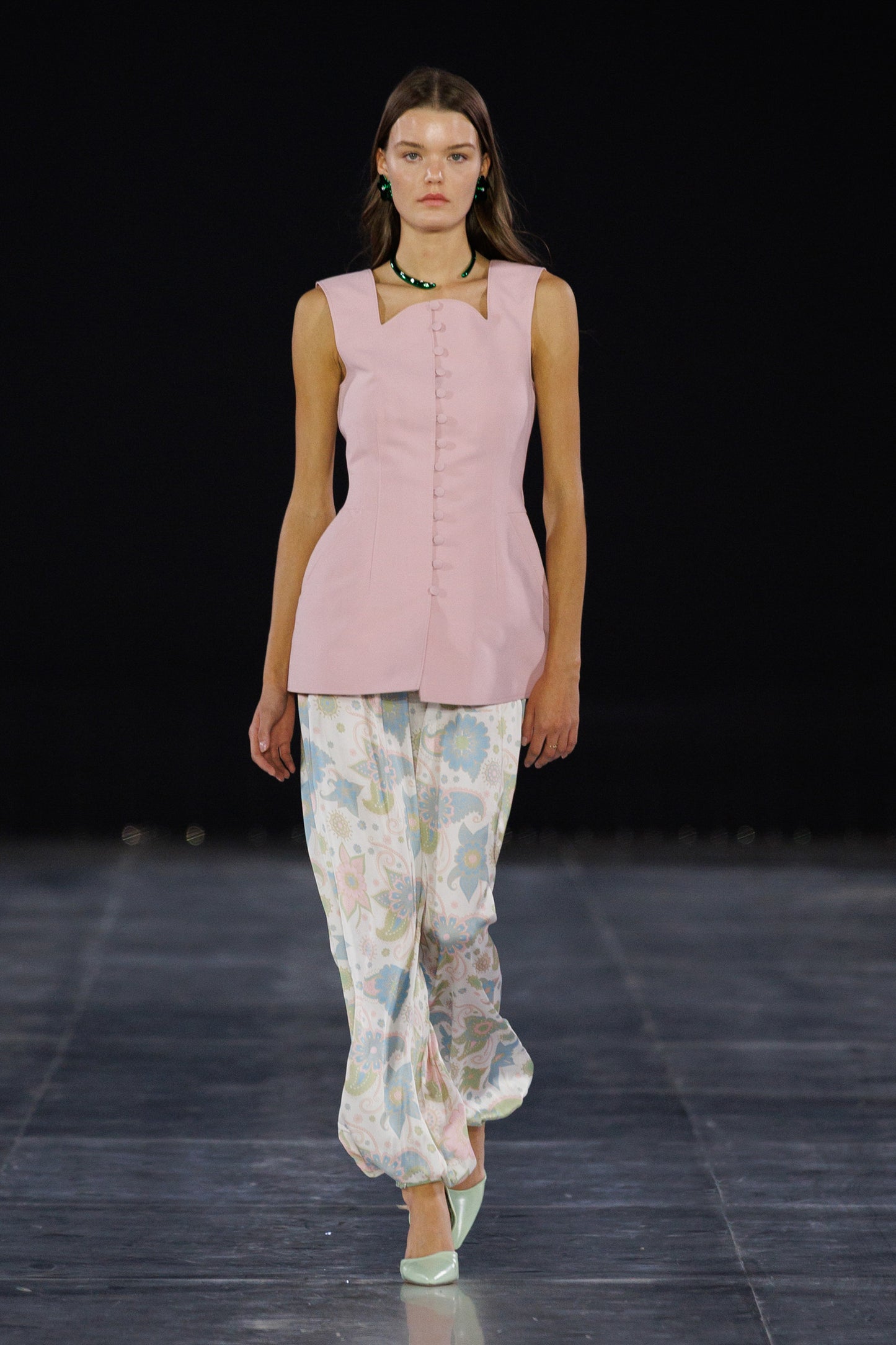 HENNA COLORFULL PRINT BALLON PANTS