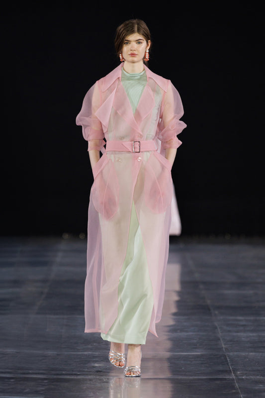 ORGANZA TRENCHCOAT