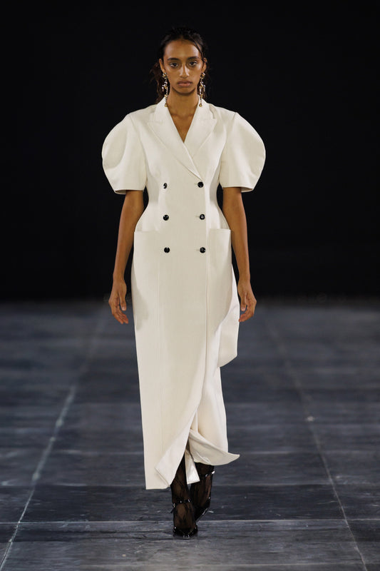 DOUBLE BREASTED HOURGLASS DRESS