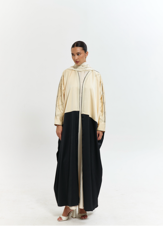 Diriyah Summer Silk (Black/Butter)