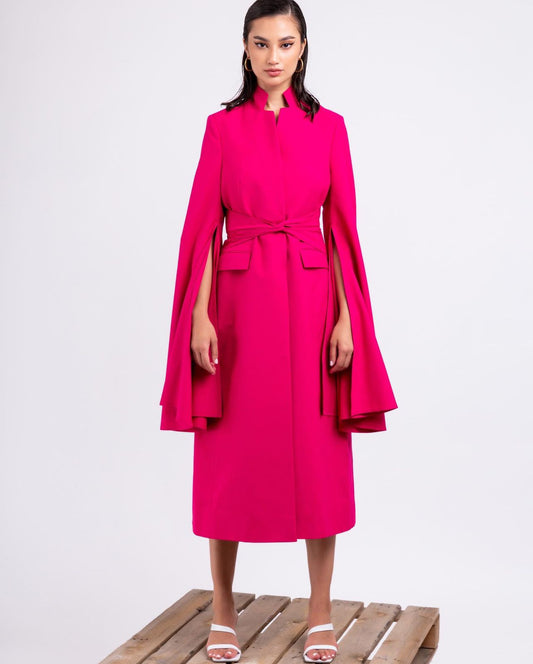 Long Sleeve Belted Blazer Dress (PRELOVED)