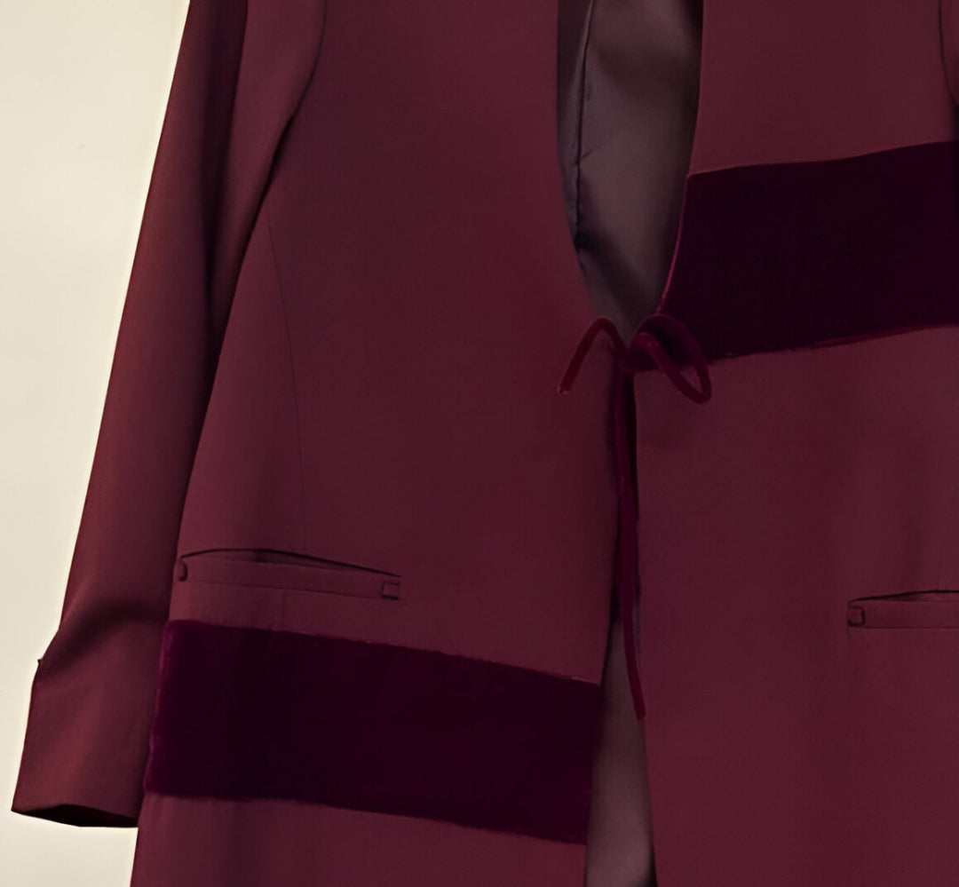 Velvet Lines Blazer